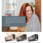 Fisher Art 2,64 kW inverteres split klíma Silver