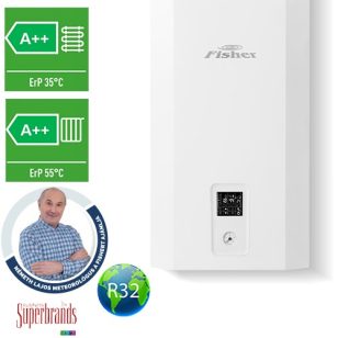   Fisher e-HeatR 8 kW hőszivattyú: FHIH-WHS-102CE3 / FHOF-WHS-082CE3