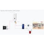 Fisher e-HeatR 8 kW hőszivattyú: FHIH-WHS-102CE3 / FHOF-WHS-082CE3