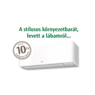   Fujitsu Standard AIRSTAGE KMCG sorozat 3,4 KW   oldalfali splitklíma berendezés